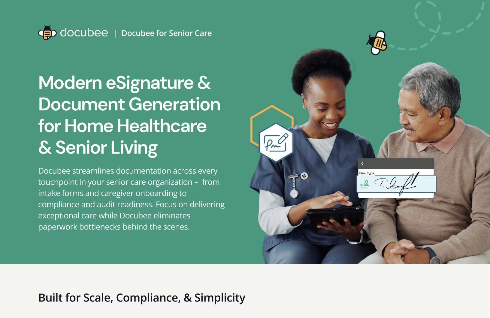 eSignature & Document Generation to Support Senior Healthcare Management